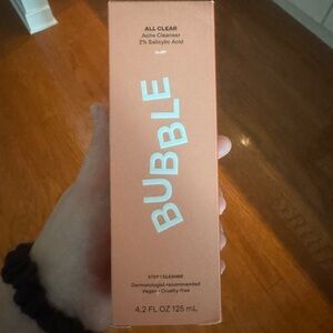 Bubble All Clear Acne Cleanser - Orange